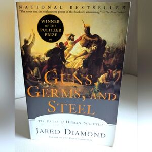 Guns, Germs, and Steel Book Paperback Great Condition